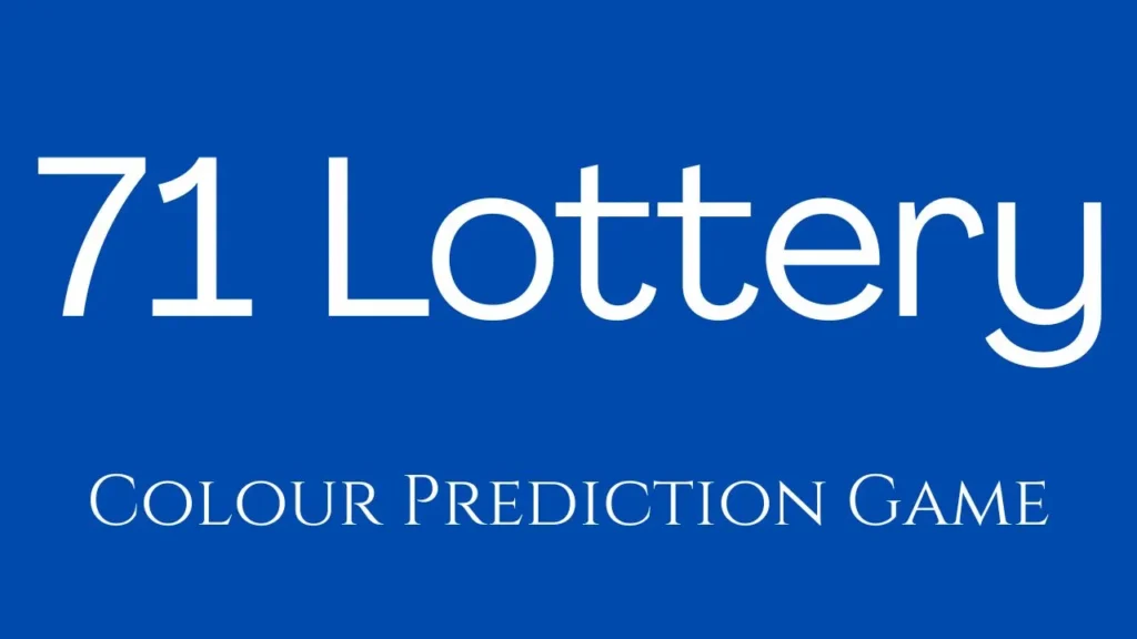71 Lottery Login